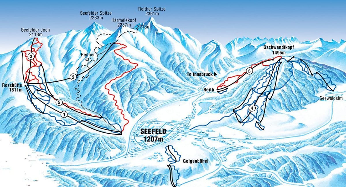 harta seefeld, austria
