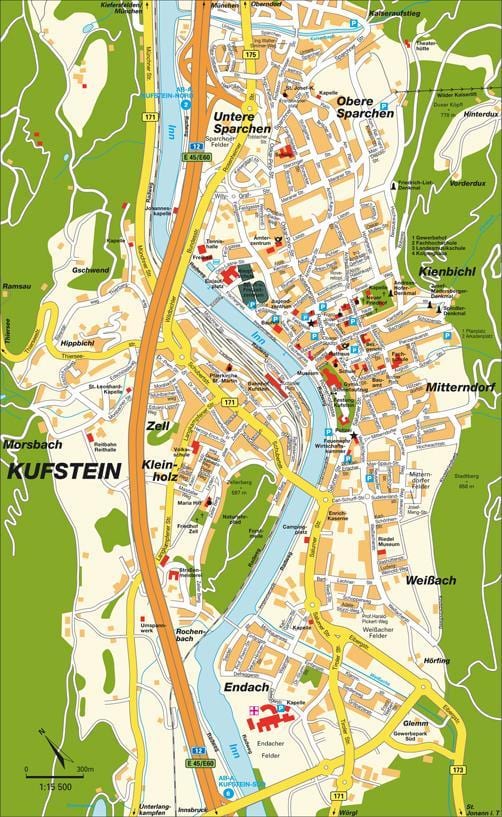 harta kufstein austria