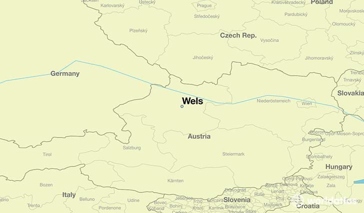 harta wels austria