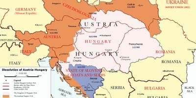 Austria, ungaria hartă 1900