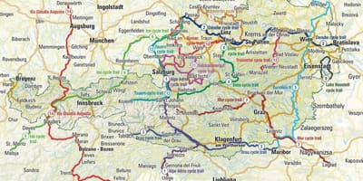 Harta austria ciclism