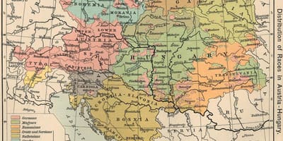 Austria, ungaria hartă 1900
