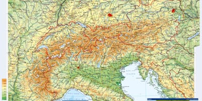 Harta austria topografice