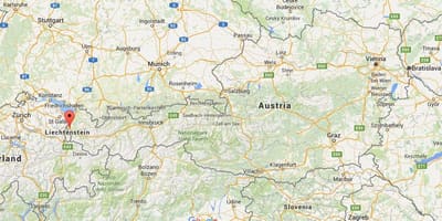 Harta din feldkirch, austria