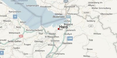Harta de greu austria